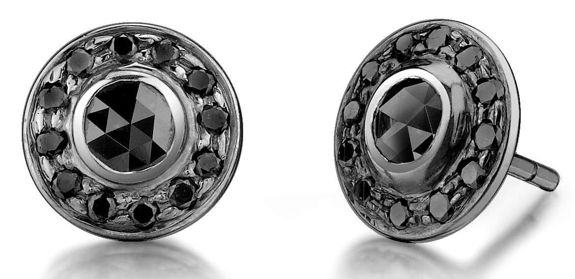Borgioni black diamond earrings | JCK On Your Market