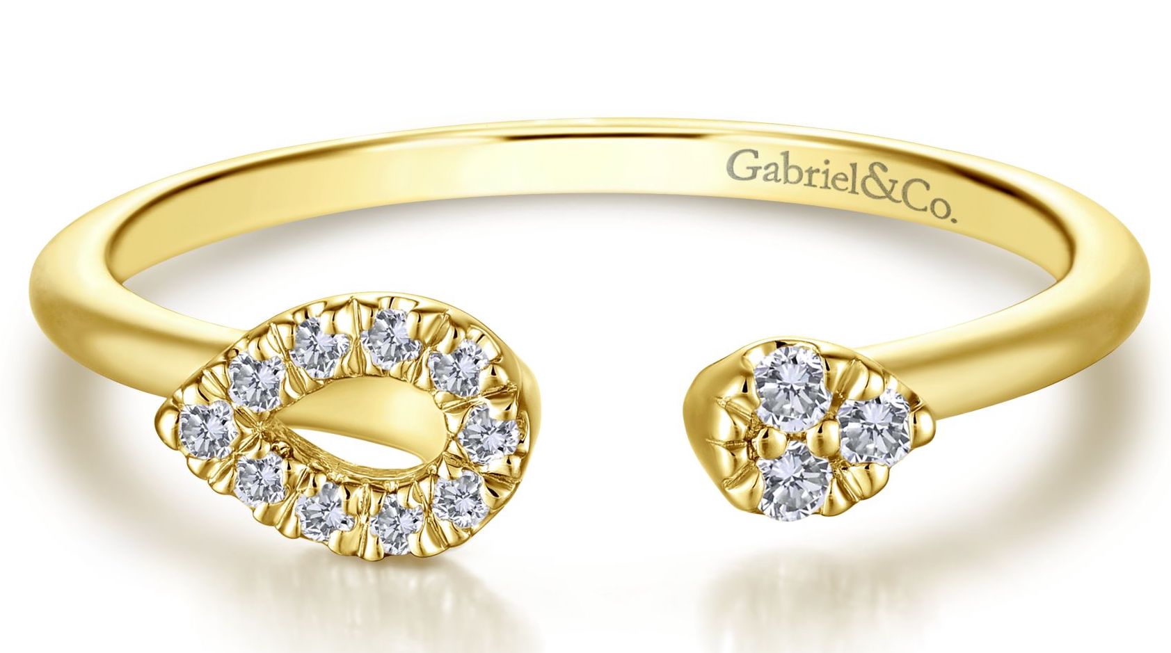 Gabriel and Co. gold stacking ring | JCK On Your Market
