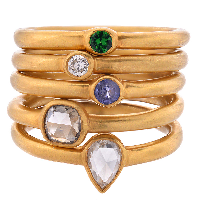 JS Noor stacking rings | JCK On Your Market