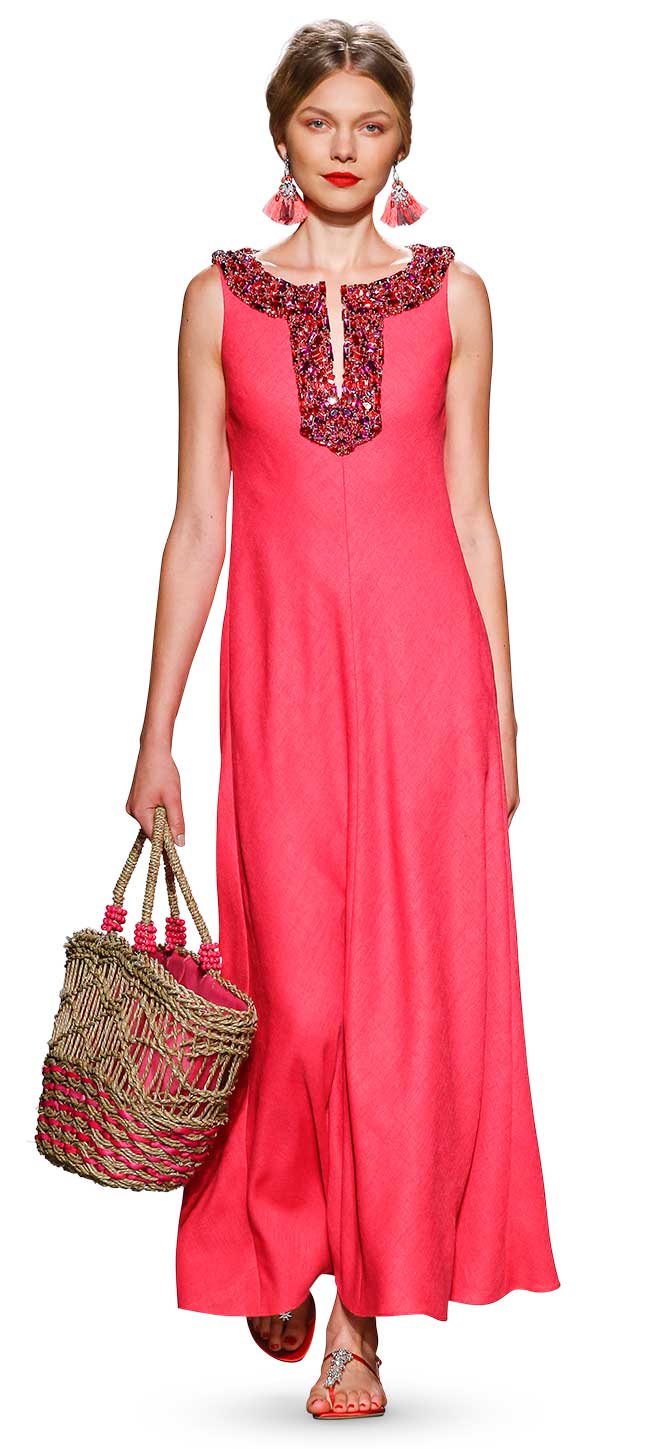 Badgley Mischka spring 2018 runway