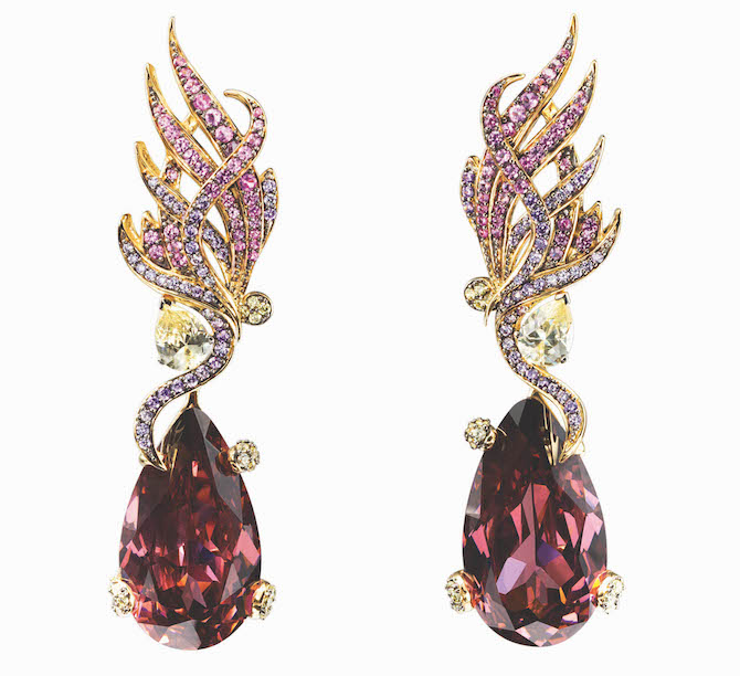 Anabela Chan Pink Feather earrings Anabela Chan Pink Feather earrings