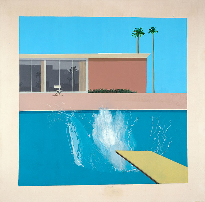 David Hockney Exhibit A Bigger Splash Hockney T03254 H Tate8x8