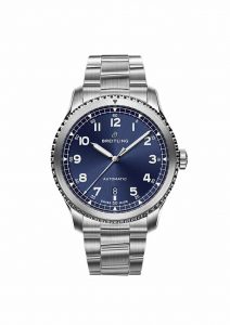 Breitling Navitimer 8 Automatic with blue dial and stainless steel bracelet