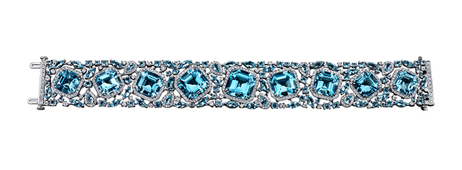 Robert Procop Aquamarine Parisian Bracelet