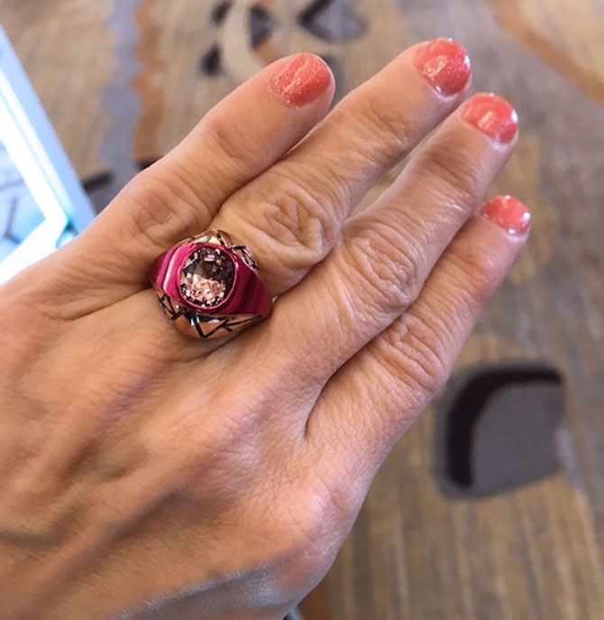 The Rock Hound Mauve Spinel