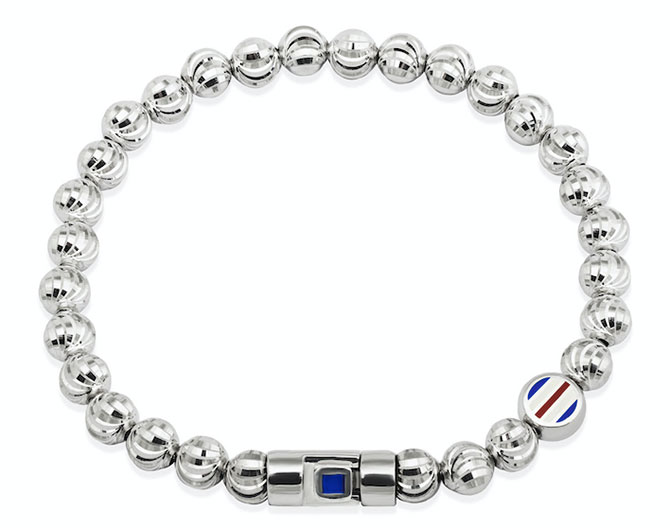 Officina Bernardi x Fred Segal beaded Moon bracelet