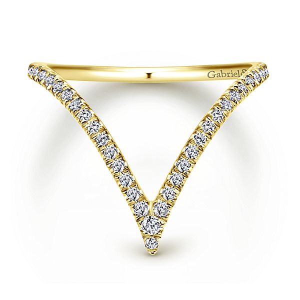 Gabriel New York 14k yellow gold Kaslique ring