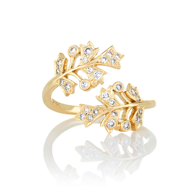 Sethi Couture Bypass Ring