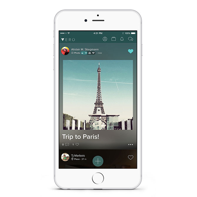 Vero iPhone stream
