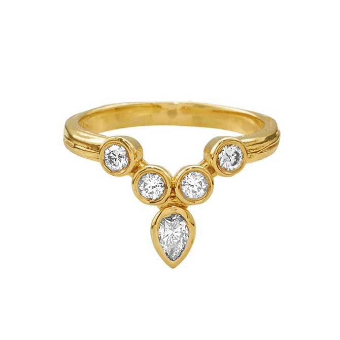 Karen Karch Turned Out Invincible Tiara ring