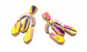 Tara Locklear Gem Arc Triple Dangle earrings Tara Locklear Gem Arc Triple Dangle earrings