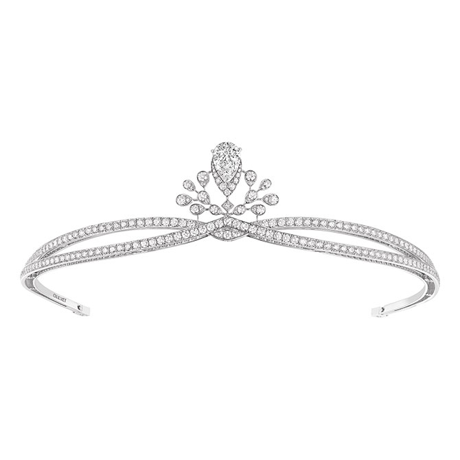 Chaumet Josephine Aigrette Imperial diamond and platinum tiara