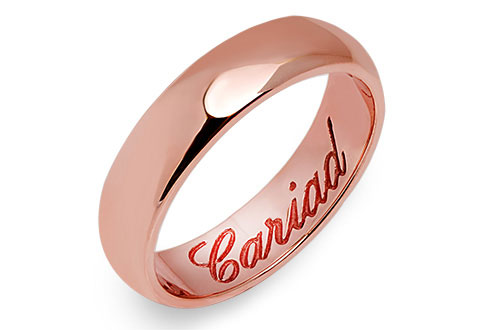 Clogau Rose Gold wedding band