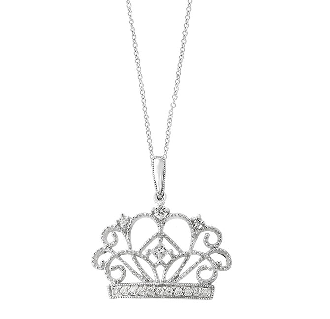 Effy tiara diamond pendant