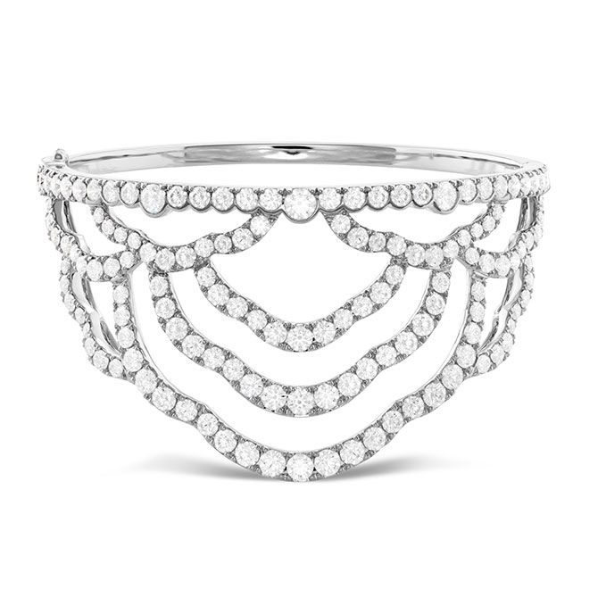 Hearts On Fire diamond cuff