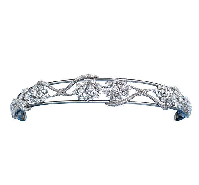 Kwiat diamond tiara
