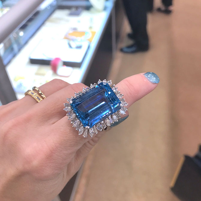 Dover Jewelry and Antiques aquamarine ring