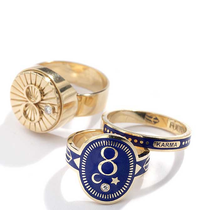 Foundrae numerology rings