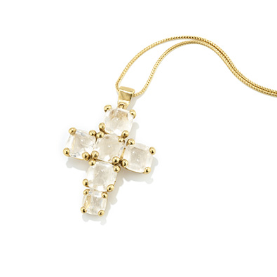 Goossens rock crystal pendant