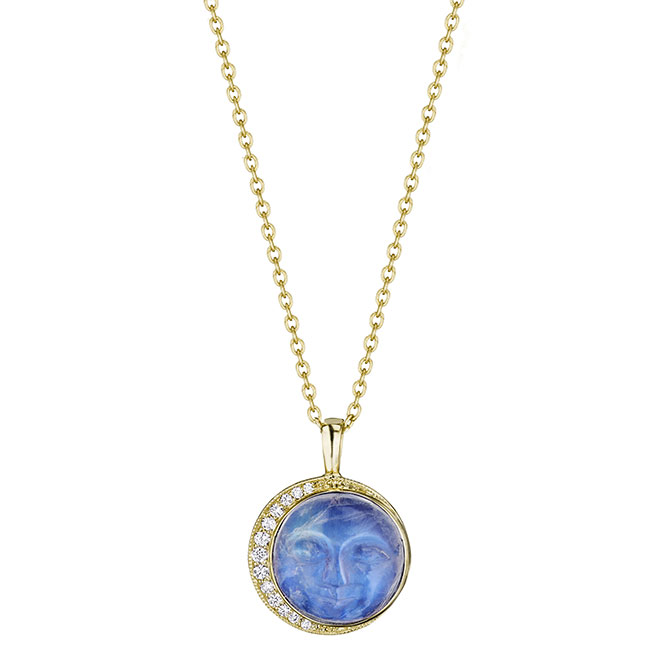 Penny Preville man in the moon necklace Penny Preville man in the moon necklace