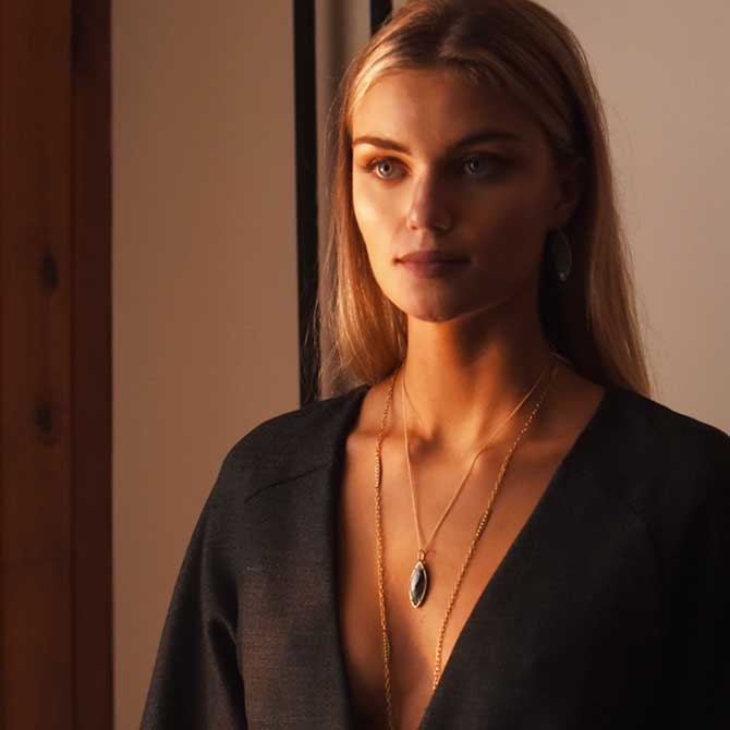 Alexis Kletjian aquaprase pendant