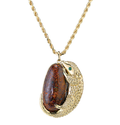 Daniela Villegas pangolin necklace Daniela Villegas pangolin necklace