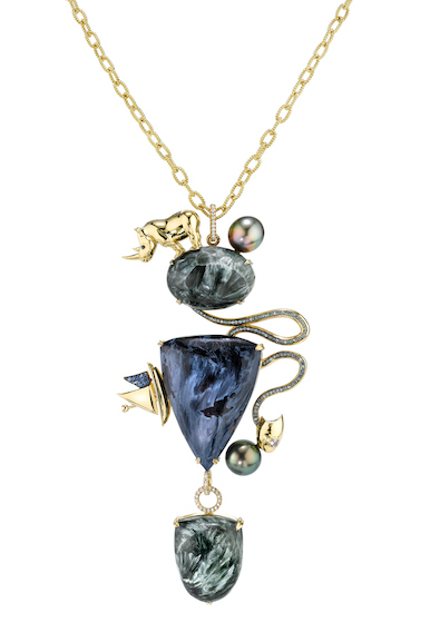Daniela Villegas rhino necklace Daniela Villegas rhino necklace