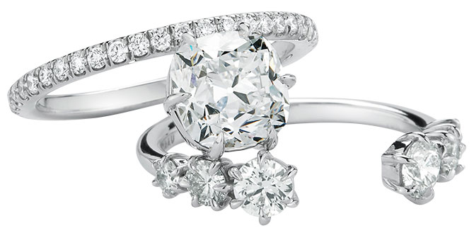 Jade Trau astor engagement and wedding ring