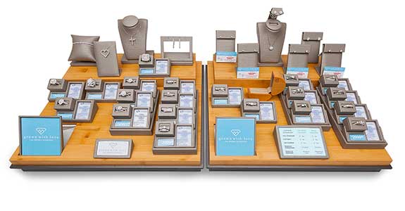 Richline lab grown display Richline lab grown display