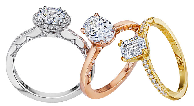 Tacori coastal crescent rings