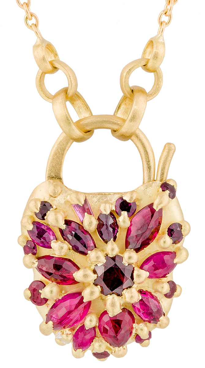 polly wales ruby padlock