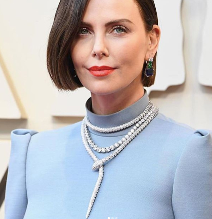 Charlize Theron Bulgari Oscars Charlize Theron Bulgari Oscars