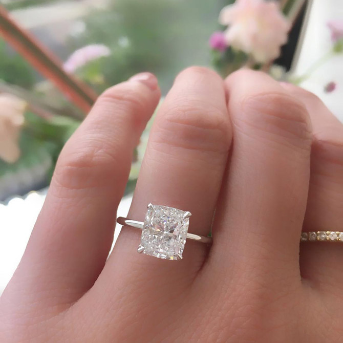 The Diamond Reserve cushion cut diamond The Diamond Reserve cushion cut diamond
