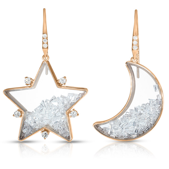 Moritz Glik diamond star earrnings Moritz Glik diamond star earrnings