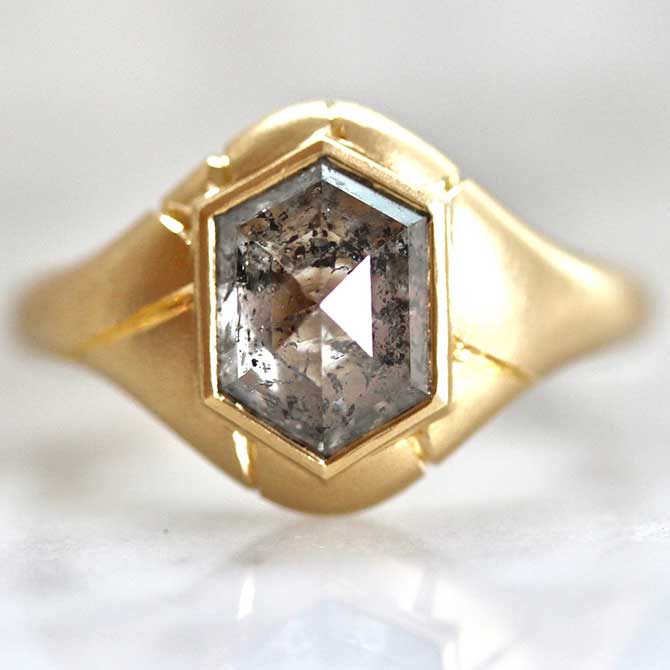 Honey Jewelry Co diamond ring Honey Jewelry Co diamond ring