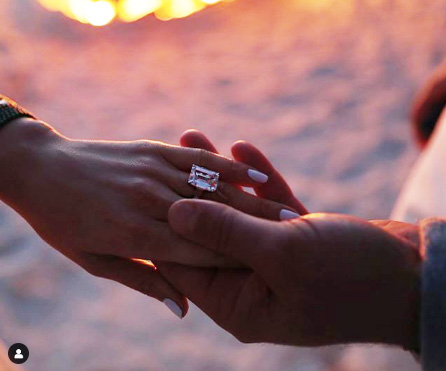 Jennifer Lopez engagement ring