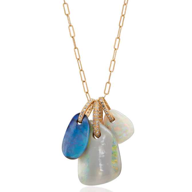 Just Jules opal Charming pendants