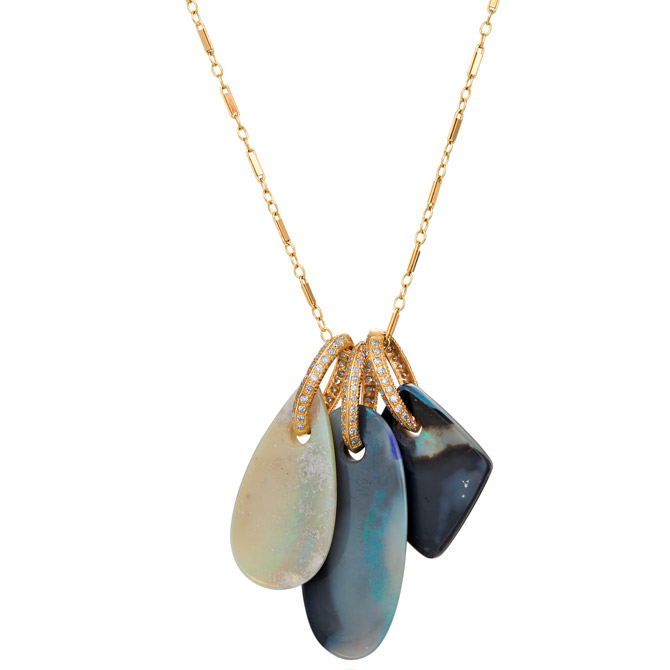 Just Jules opal Charming pendants
