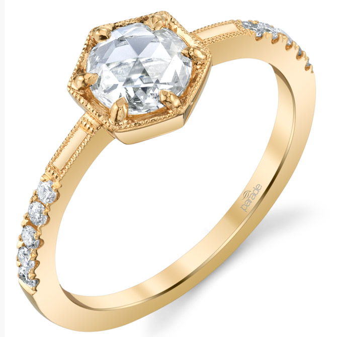 Parade Design Lumiere rose-cut diamond engagement ring Parade Design Lumiere rose-cut diamond engagement ring
