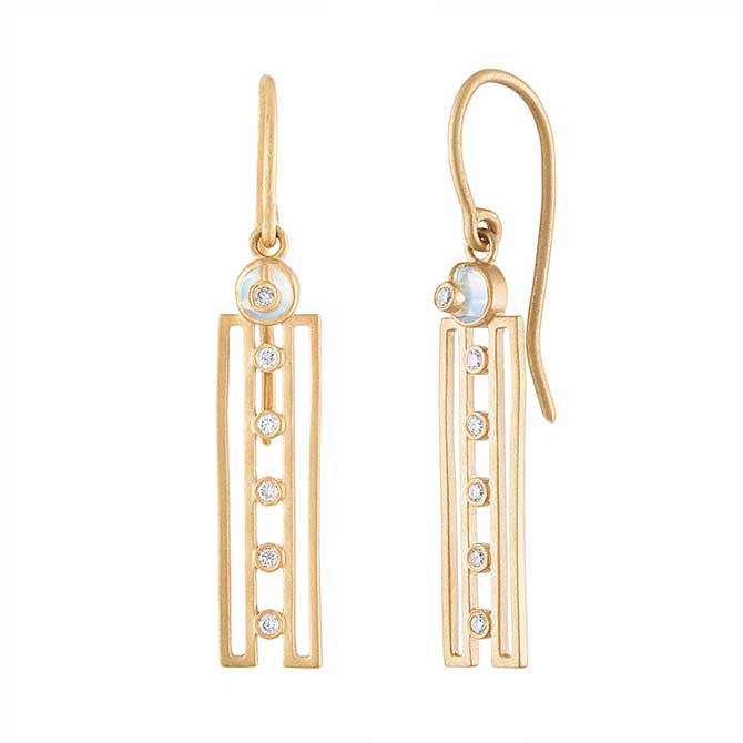 Loriann Harmony linear earrings Loriann Harmony linear earrings
