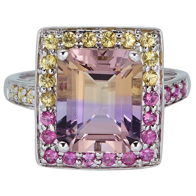 Cirari ametrine ring