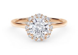 Forevermark Center of My Universe Floral Diamond Engagement ring Forevermark Center of My Universe Floral Diamond Engagement ring