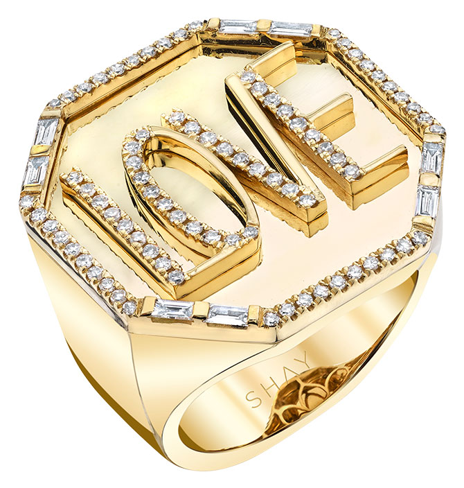 shay love gold signet ring