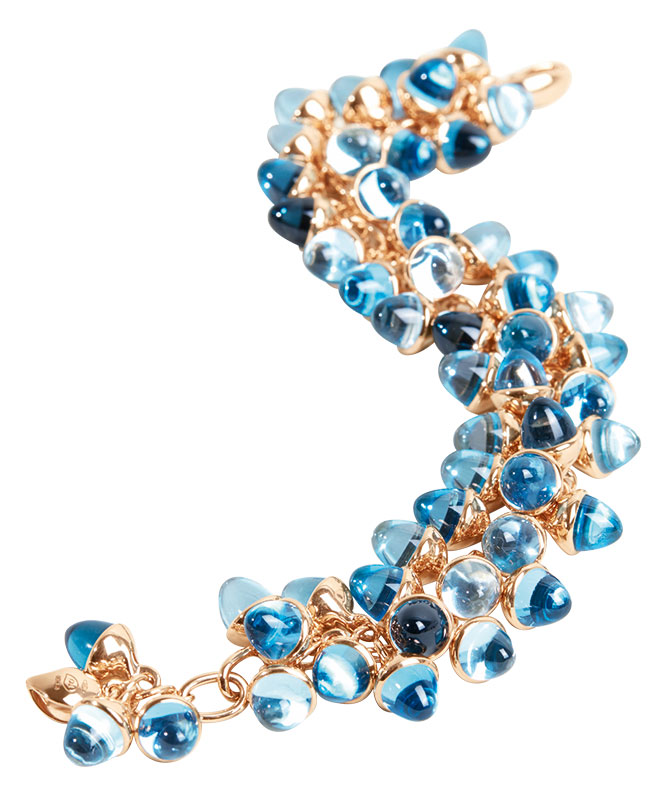 tamara comolli blue confetti bracelet