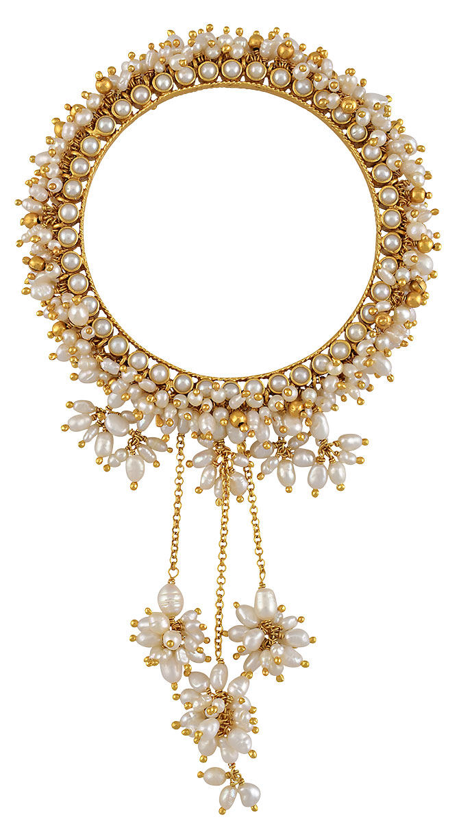 tribe by amrapali pearl bracelet