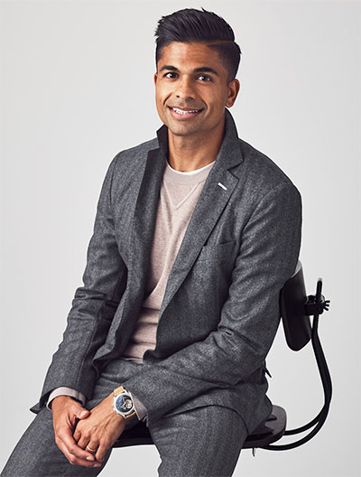 veeral rathod seated