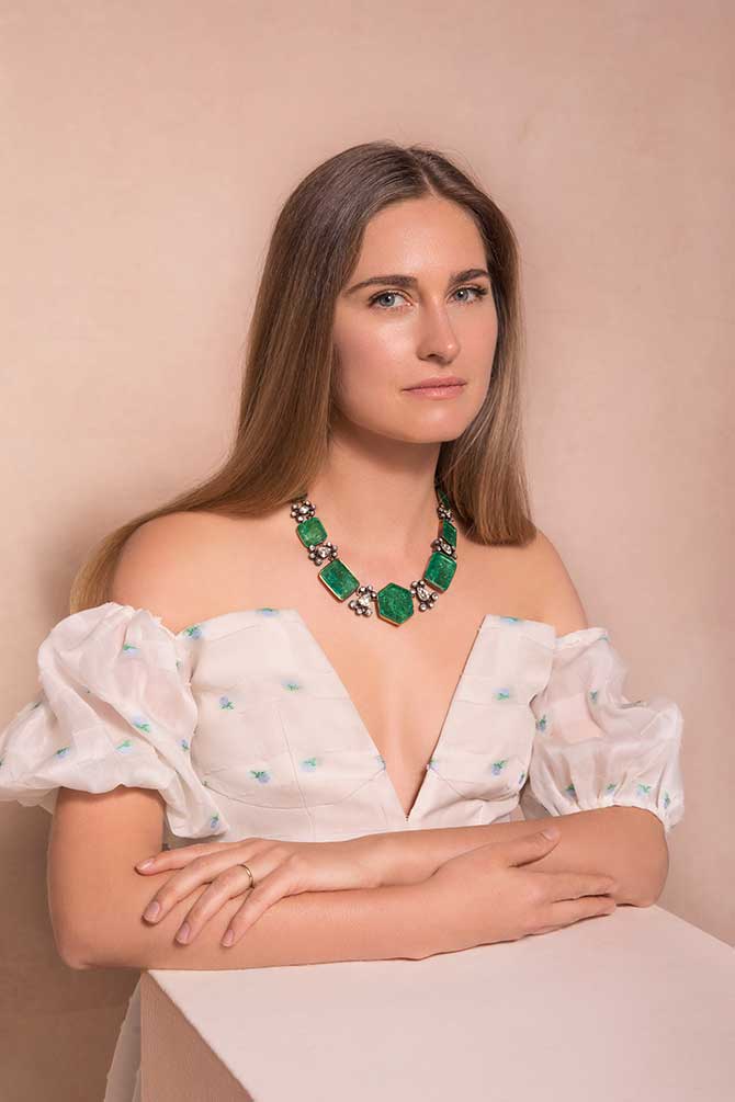 Lauren Bush Lauren in Christies jewelry Lauren Bush Lauren in Christies jewelry