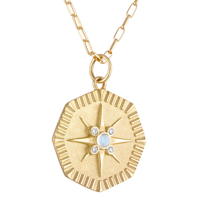 Pamela Zamore Octagonal Star pendant