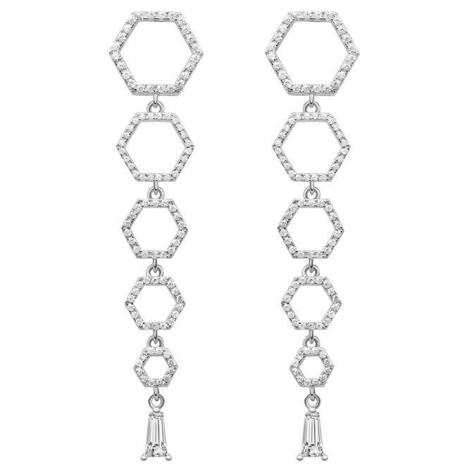 Evangeline London Bee Loved diamond earrings Evangeline London Bee Loved diamond earrings