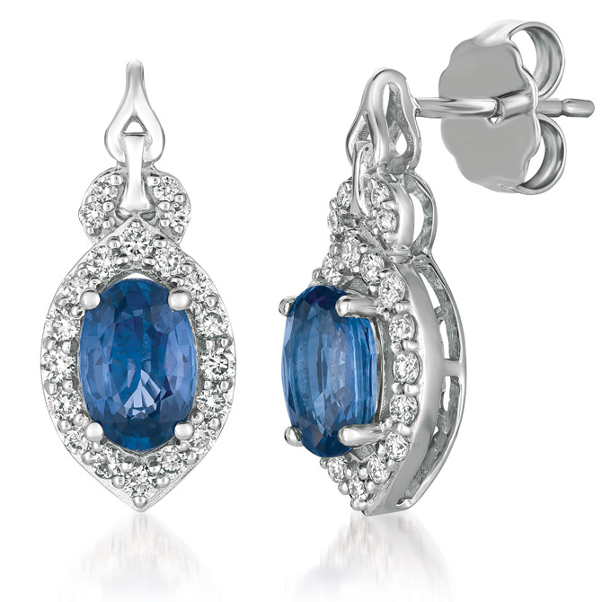Le Vian Blueberry Sapphire earrings Le Vian Blueberry Sapphire earrings